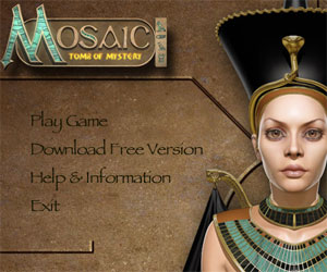 Mosaic, gioco sull'antico Egitto.