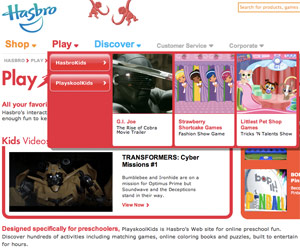 Hasbro play online.