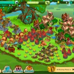 Treetopia, fai crescere il tuo villaggio e il grande albero.