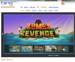 Giochi di bing entertainment.