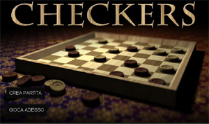 Checkers, la dama online