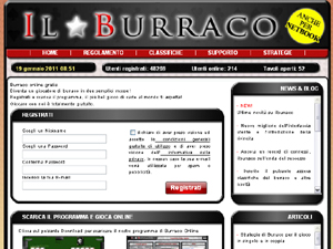 Burraco su internet