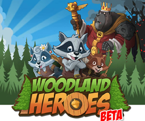 Woodland Heroes, gioco di guerra online.