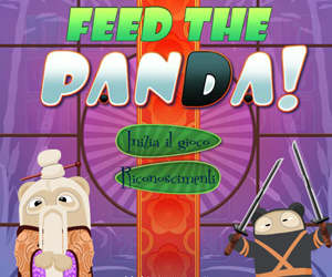 Feed the Panda, puzzle game.