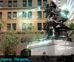 Ingress. The game