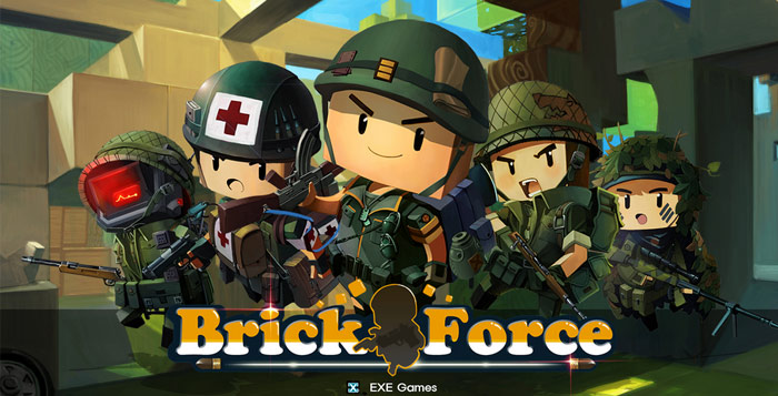 Brick Force shooter.