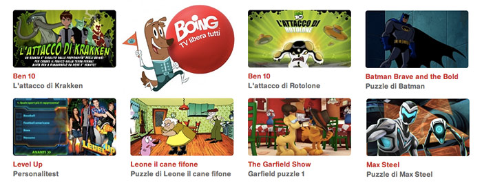 Boing TV Giochi.